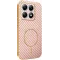 Phonesta Luxury Carbon Fiber Back Cover hoesje met MagSafe voor Xiaomi 14T Pro - Roze