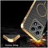 Phonesta Luxury Carbon Fiber Back Cover hoesje met MagSafe voor Xiaomi 14T Pro - Zwart 6