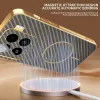 Phonesta Luxury Carbon Fiber Back Cover hoesje met MagSafe voor Xiaomi 15 - Bruin 1