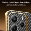 Phonesta Luxury Carbon Fiber Back Cover hoesje met MagSafe voor Xiaomi Redmi Note 14 5G - Zwart 5