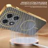Phonesta Luxury Carbon Fiber Back Cover hoesje met MagSafe voor Xiaomi Redmi Note 14 Pro 5G / Xiaomi Poco X7 - Bruin 1