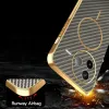 Phonesta Luxury Carbon Fiber Back Cover hoesje met MagSafe voor Xiaomi Poco F7 Pro - Bruin 8