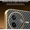 Phonesta Luxury Carbon Fiber Back Cover hoesje met MagSafe voor Xiaomi Poco F7 Pro - Zwart 5