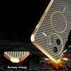 Phonesta Luxury Carbon Fiber Back Cover hoesje met MagSafe voor Xiaomi Poco F7 Ultra - Bruin 8