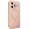 Phonesta Luxury Carbon Fiber Back Cover hoesje met MagSafe voor Xiaomi Poco F7 Ultra - Roze