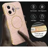 Phonesta Luxury Carbon Fiber Back Cover hoesje met MagSafe voor Xiaomi Poco F7 Ultra - Roze 7