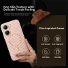 Phonesta Luxury Carbon Fiber Back Cover hoesje met MagSafe voor Xiaomi Poco X7 Pro - Roze 3
