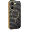 Phonesta Luxury Carbon Fiber Back Cover hoesje met MagSafe voor Xiaomi Poco X7 Pro - Zwart