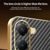 Phonesta Luxury Carbon Fiber Back Cover hoesje met MagSafe voor Xiaomi Poco X7 Pro - Zwart 5