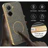 Phonesta Luxury Carbon Fiber Back Cover hoesje met MagSafe voor Xiaomi Redmi A5 171.7mm - Bruin 7