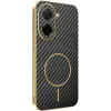 Phonesta Luxury Carbon Fiber Back Cover hoesje met MagSafe voor Xiaomi Redmi A5 171.7mm - Zwart 0