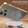 Phonesta Luxury Carbon Fiber Back Cover hoesje met MagSafe voor Xiaomi Redmi Note 14 4G 164.8mm - Bruin 1