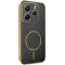 Phonesta Luxury Carbon Fiber Back Cover hoesje met MagSafe voor Xiaomi Redmi Note 14 4G 164.8mm - Zwart