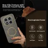 Phonesta Luxury Carbon Fiber Back Cover hoesje met MagSafe voor Xiaomi Redmi Note 14 Pro 4G - Bruin 3