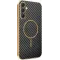 Phonesta Luxury Carbon Fiber Back Cover hoesje met MagSafe voor Samsung Galaxy A16 - Zwart