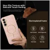 Phonesta Luxury Carbon Fiber Back Cover hoesje met MagSafe voor Samsung Galaxy A36 - Roze 2