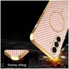 Phonesta Luxury Carbon Fiber Back Cover hoesje met MagSafe voor Samsung Galaxy A36 - Roze 6