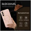 Phonesta Luxury Carbon Fiber Back Cover hoesje met MagSafe voor Samsung Galaxy A56 - Roze 2