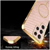 Phonesta Luxury Carbon Fiber Back Cover hoesje met MagSafe voor Samsung Galaxy S25 Ultra - Roze 6