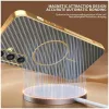 Phonesta Luxury Carbon Fiber Back Cover hoesje met MagSafe voor Samsung Galaxy S25/S24 - Bruin 4