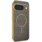 Phonesta Luxury Carbon Fiber Back Cover hoesje met MagSafe voor Google Pixel 9 - Bruin