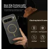 Phonesta Luxury Carbon Fiber Back Cover hoesje met MagSafe voor Google Pixel 9 Pro XL - Zwart 2