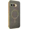Phonesta Luxury Carbon Fiber Back Cover hoesje met MagSafe voor Google Pixel 9a - Bruin
