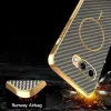 Phonesta Luxury Carbon Fiber Back Cover hoesje met MagSafe voor Google Pixel 9a - Bruin 8