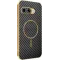 Phonesta Luxury Carbon Fiber Back Cover hoesje met MagSafe voor Google Pixel 9a - Zwart