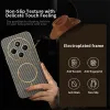 Phonesta Luxury Carbon Fiber Back Cover hoesje met MagSafe voor Xiaomi Redmi 14C / Xiaomi Poco C75 - Bruin 3
