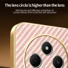 Phonesta Luxury Carbon Fiber Back Cover hoesje met MagSafe voor Xiaomi Redmi 14C / Xiaomi Poco C75 - Roze 5