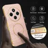 Phonesta Luxury Carbon Fiber Back Cover hoesje met MagSafe voor Xiaomi Redmi 14C / Xiaomi Poco C75 - Roze 6