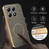Phonesta Luxury Carbon Fiber Back Cover hoesje met MagSafe voor Xiaomi 15T - Bruin 6