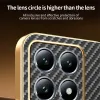 Phonesta Luxury Carbon Fiber Back Cover hoesje met MagSafe voor Xiaomi 15T - Zwart 4