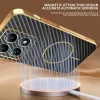 Phonesta Luxury Carbon Fiber Back Cover hoesje met MagSafe voor Xiaomi 15T - Zwart 5