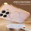 Phonesta Luxury Carbon Fiber Back Cover hoesje met MagSafe voor Xiaomi 15T Pro - Roze 5