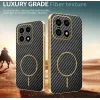 Phonesta Luxury Carbon Fiber Back Cover hoesje met MagSafe voor OnePlus 15 - Zwart 3