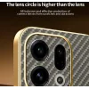 Phonesta Luxury Carbon Fiber Back Cover hoesje met MagSafe voor Oppo Find X9 - Bruin 5
