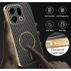 Phonesta Luxury Carbon Fiber Back Cover hoesje met MagSafe voor Oppo Find X9 - Zwart 7