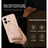 Phonesta Luxury Carbon Fiber Back Cover hoesje met MagSafe voor Oppo A6 Pro - Roze 2