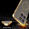 Phonesta Luxury Carbon Fiber Back Cover hoesje met MagSafe voor Motorola Edge 70 - Bruin 6