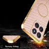 Phonesta Luxury Carbon Fiber Back Cover hoesje met MagSafe voor Motorola Edge 70 - Roze 6