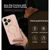 Phonesta Luxury Carbon Fiber Back Cover hoesje met MagSafe voor HONOR X5c Plus - Roze 2