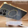Phonesta Luxury Carbon Fiber Back Cover hoesje met MagSafe voor HONOR X5c Plus - Zwart 5