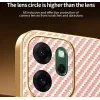 Phonesta Luxury Carbon Fiber Back Cover hoesje met MagSafe voor Oppo Reno14 F/FS - Roze 5