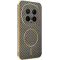 Phonesta Luxury Carbon Fiber Back Cover hoesje met MagSafe voor HONOR Magic8 Pro - Bruin