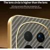 Phonesta Luxury Carbon Fiber Back Cover hoesje met MagSafe voor HONOR Magic8 Pro - Bruin 5