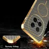Phonesta Luxury Carbon Fiber Back Cover hoesje met MagSafe voor HONOR Magic8 Pro - Bruin 8