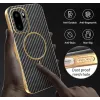 Phonesta Luxury Carbon Fiber Back Cover hoesje met MagSafe voor OnePlus 15R - Zwart 6