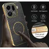 Phonesta Luxury Carbon Fiber Back Cover hoesje met MagSafe voor Oppo Find X9 Pro - Zwart 7